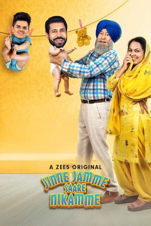 Jinne Jamme Saare Nikamme (2021) Punjabi Movie [1GB] HD Poster Download - filmyfly